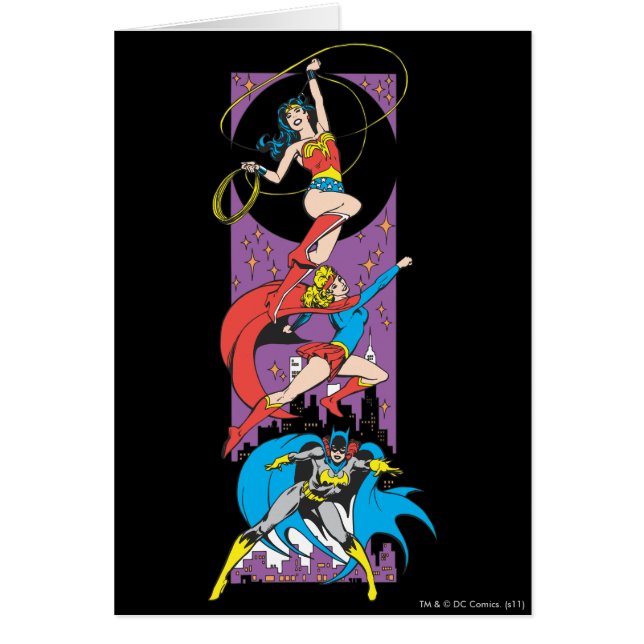 Superheroínas En Acción (Frente)