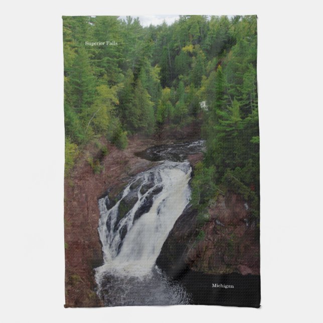 Superior Falls Kitchel Toalla (Vertical)