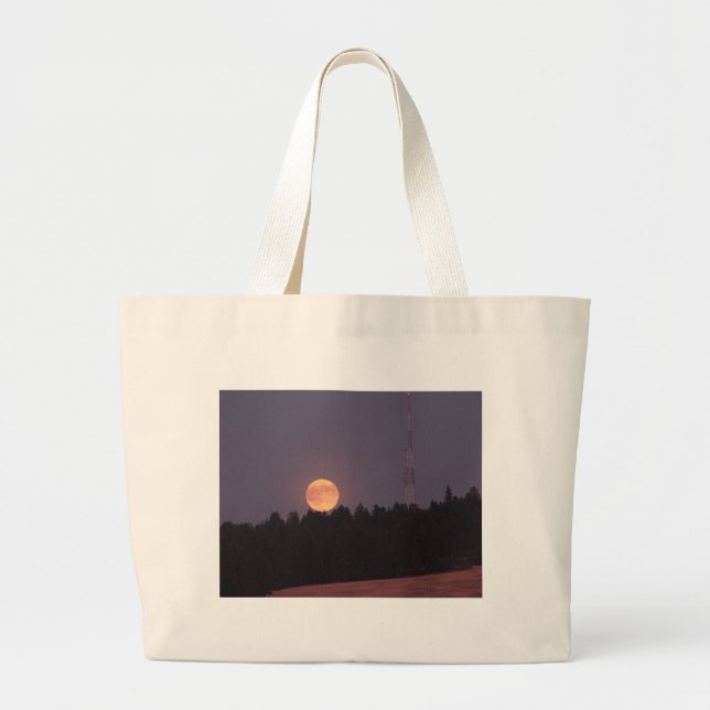 Superluna de agosto sobre la bolsa grande de Parad (Frente)