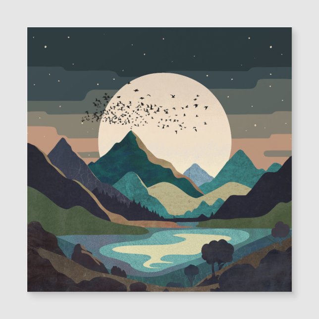 Superluna En El Lago (Anverso)