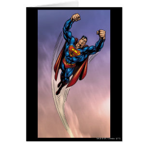 Superman ambos brazos levantados