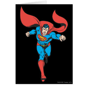 Superman corre hacia delante 2