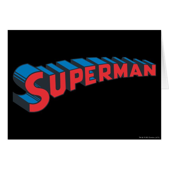 Superman | Logotipo clásico (Anverso (Horizontal))