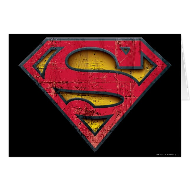 Superman S-Shield | Logotipo con problemas (Anverso (Horizontal))
