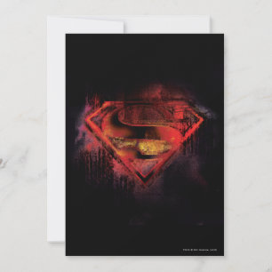 Superman S-Shield Logotipo pintado