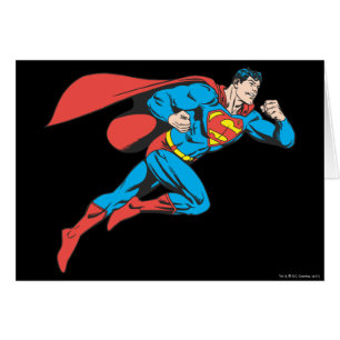 Superman salta a la derecha