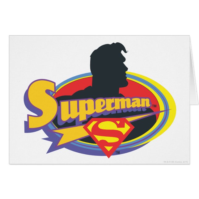 Superman Silhouette (Anverso (Horizontal))