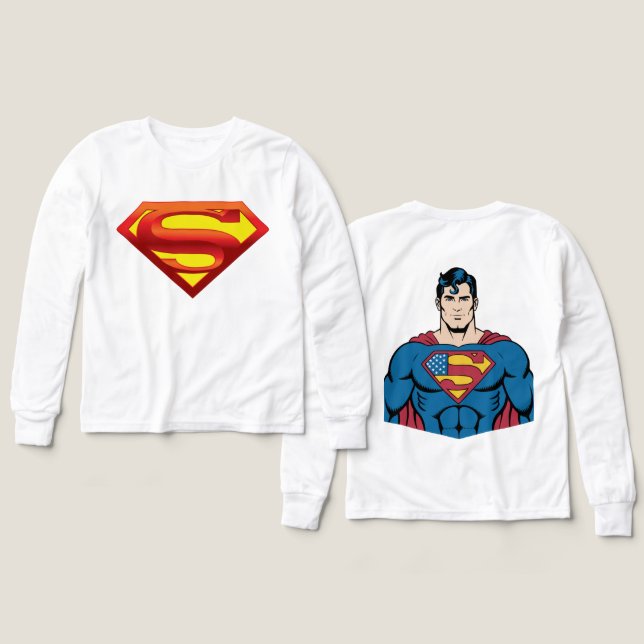 superman tshirt (Diseño frontal y trasero)