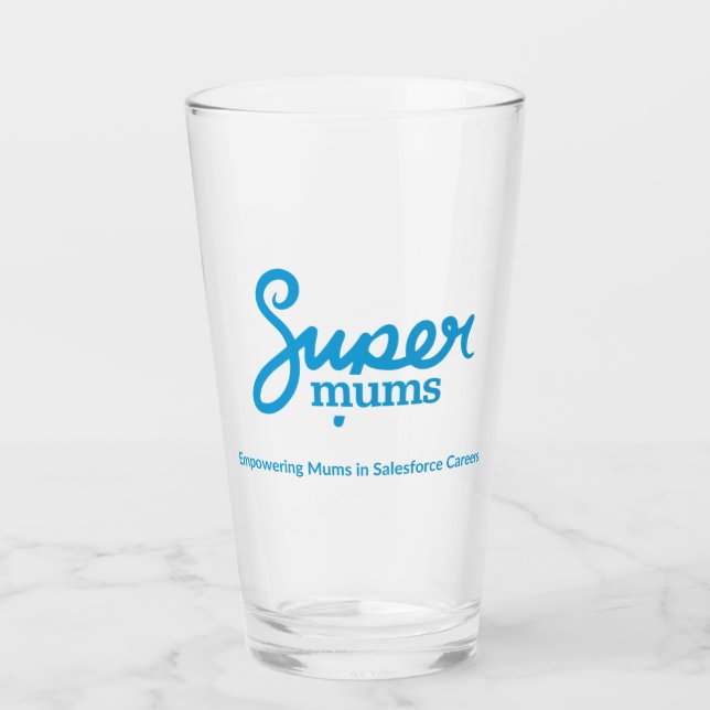 Supermums Glass Cup (Anverso)