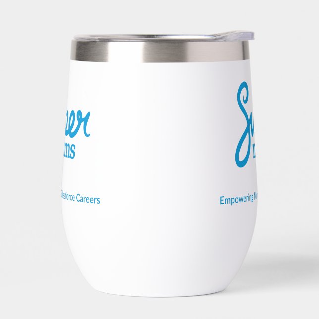 Supermums Tumbler de vino de acero inoxidable (Izquierdo)