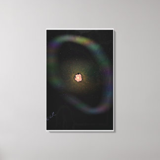 Supernova colapsando, impresión en lienzo de capar