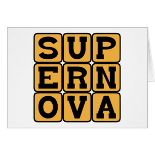 Supernova, explosión estelar
