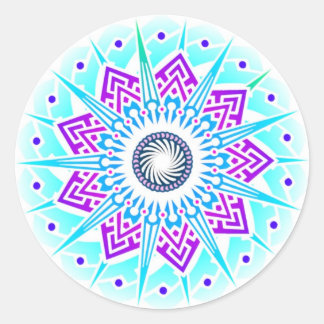 Supernova Flower Air Pegatina