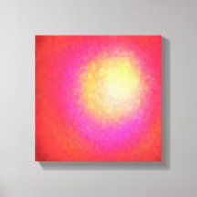 Supernova Roja - Impresión de lienzo vibrante