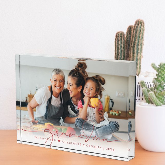 Superposición de guión de abuela | Bloque de foto  (Subido por el creador)