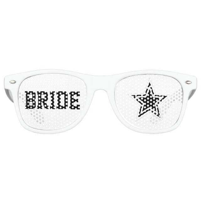 Superstar Bride Shades Boda divertido Gafas de sol (Anverso)