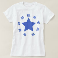 SUPERSTAR | Camiseta básica femenina de la Marina 