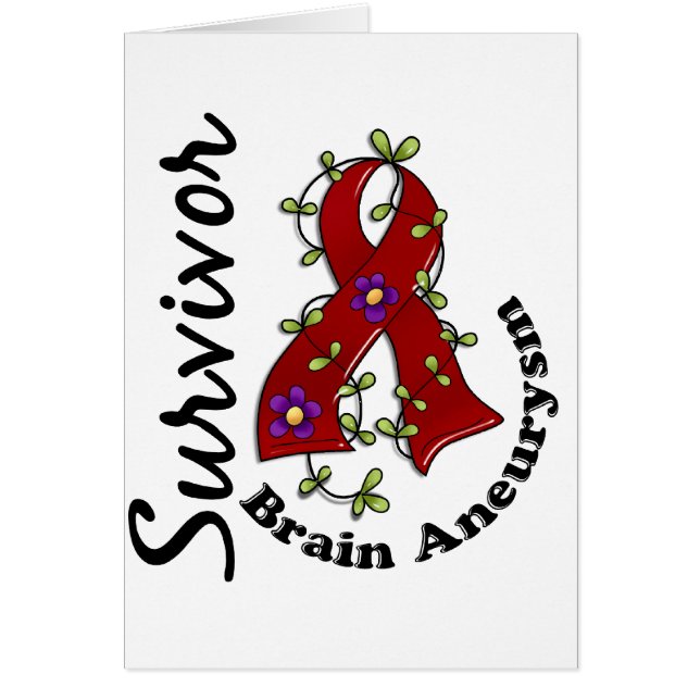 Superviviente 15 del Aneurysm del cerebro (Frente)
