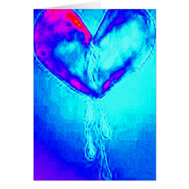 Superviviente azul del corazón quebrado (Frente)
