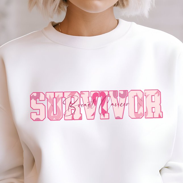 Superviviente de cáncer, sudadera de apoyo al cánc (Subido por el creador)