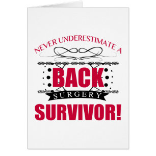 Superviviente de la cirugía de espalda