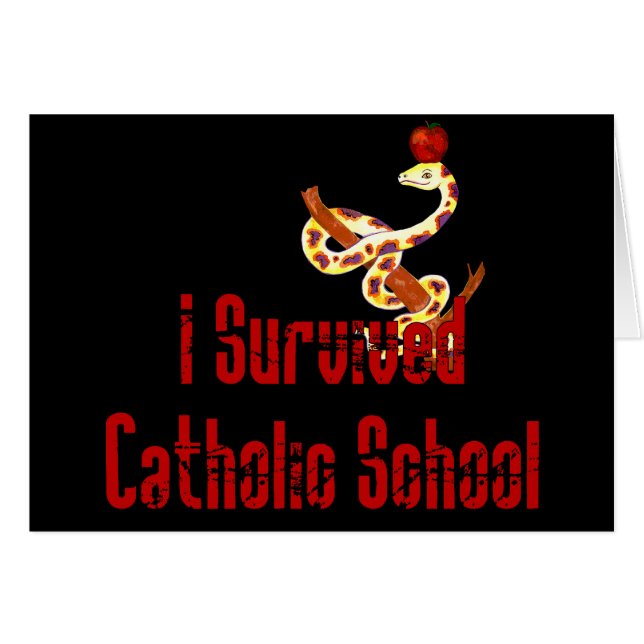 Superviviente de la escuela católica (Anverso (Horizontal))
