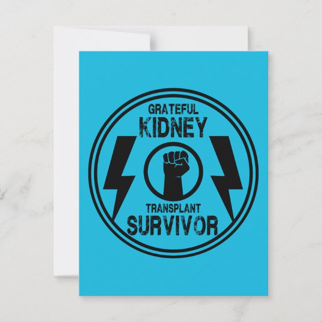 Superviviente del trasplante renal (Anverso)