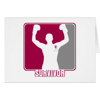 Superviviente ganadora de cáncer de garganta