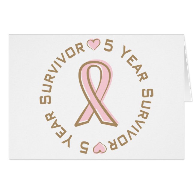 Superviviente rosado del cáncer de pecho de la (Anverso (Horizontal))