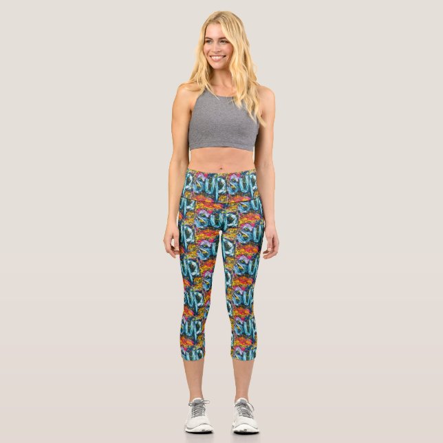 ¡SUPÚBLICO! Capri Leggings (Anverso)