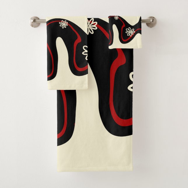 Surco de margarita - Rojo y crema (In situ)