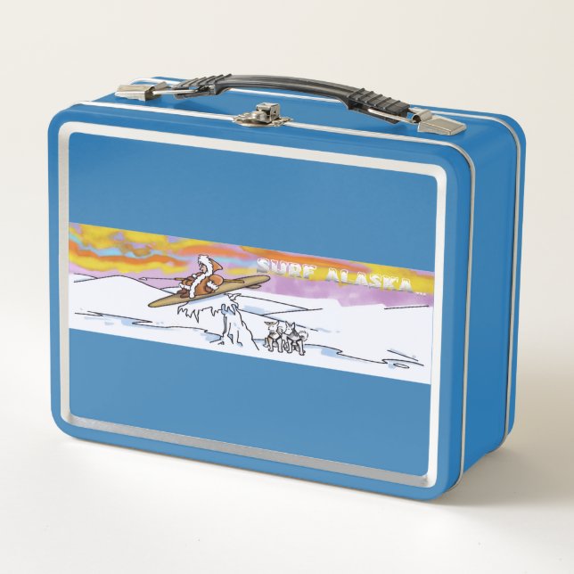 Surf Alaska blue lunbox (Anverso)