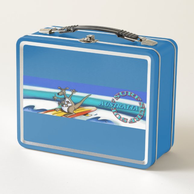 Surf Australia blue lunbox (Anverso)