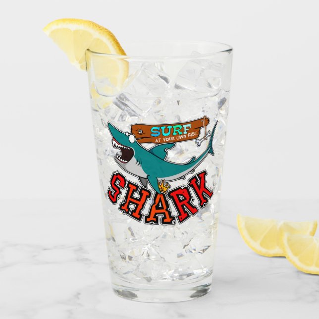 Surf con tiburón (Anverso (hielo))