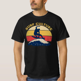 Surf Culture Retro Camiseta con problemas al atard
