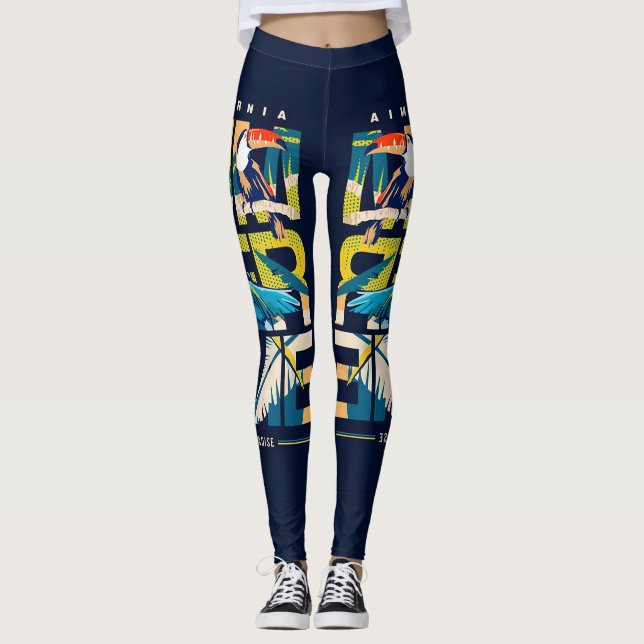 Surf de Leggings California (Anverso)
