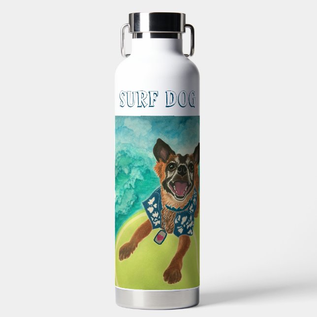Surf Dog Botella de agua grande (Delantero)