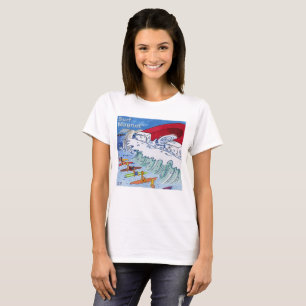 Surf Magnet mujeres camiseta blanca