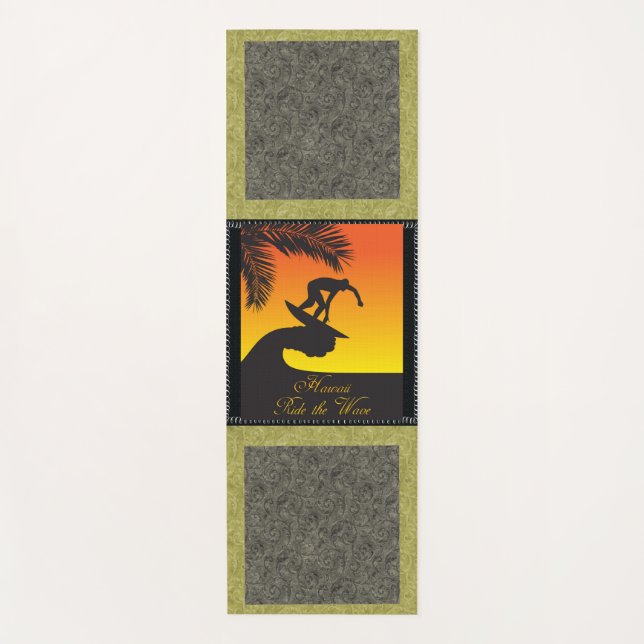 Surf: Mat de Yoga Hawaii (Anverso)