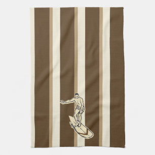 Surf Pareau Hawaiian Striped Kitchel Toalla