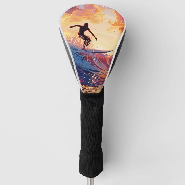 Surf SoCal Sunset Surf - Funda Premium Golf Club (Anverso)