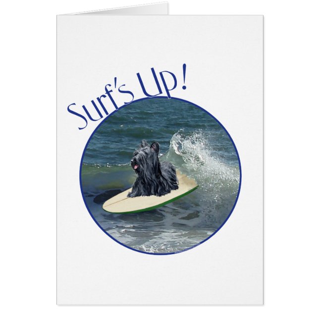 Surfando Skye Terrier (Frente)
