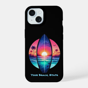 Surfboard en el atardecer