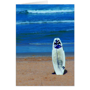 Surfboard En La Playa