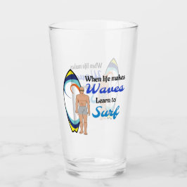 Surfboard Ocean Waves Blue Motivation Cita