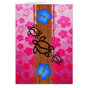 Surfboard Retro Honu