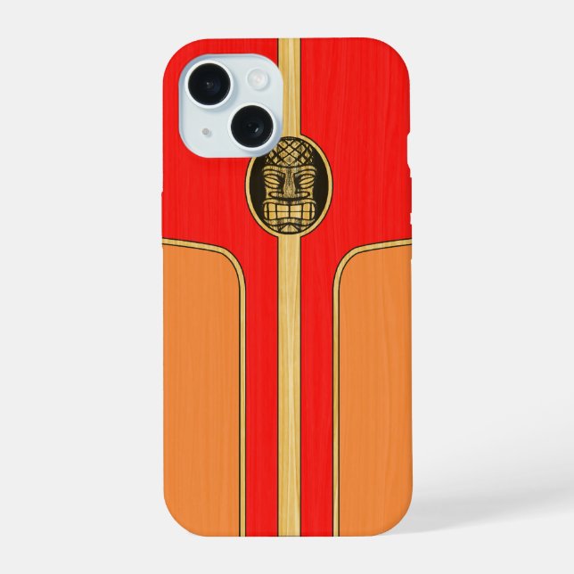 Surfboard Retro Tiki (Reverso )
