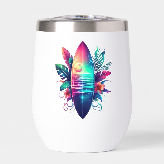 Surfboard Tropical Beach- (Frente)