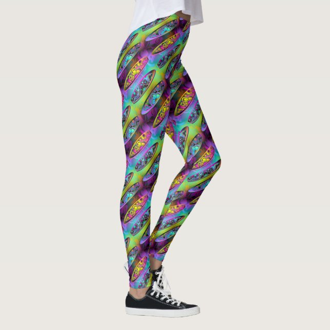 Surfboards Opciones de imagen 2A-2D Leggings (Derecha)