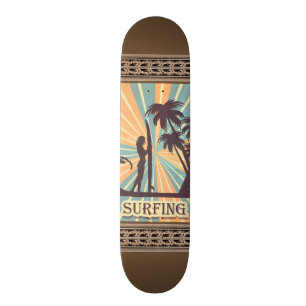 Surfer Chica Skateboard